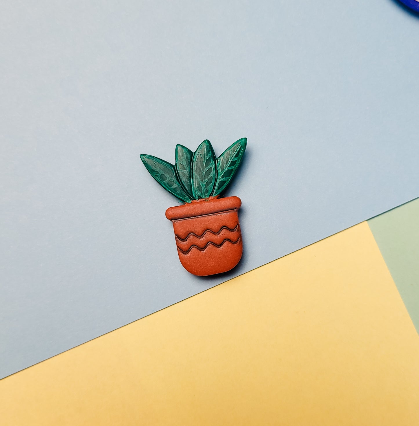 Boho Plant Magnet