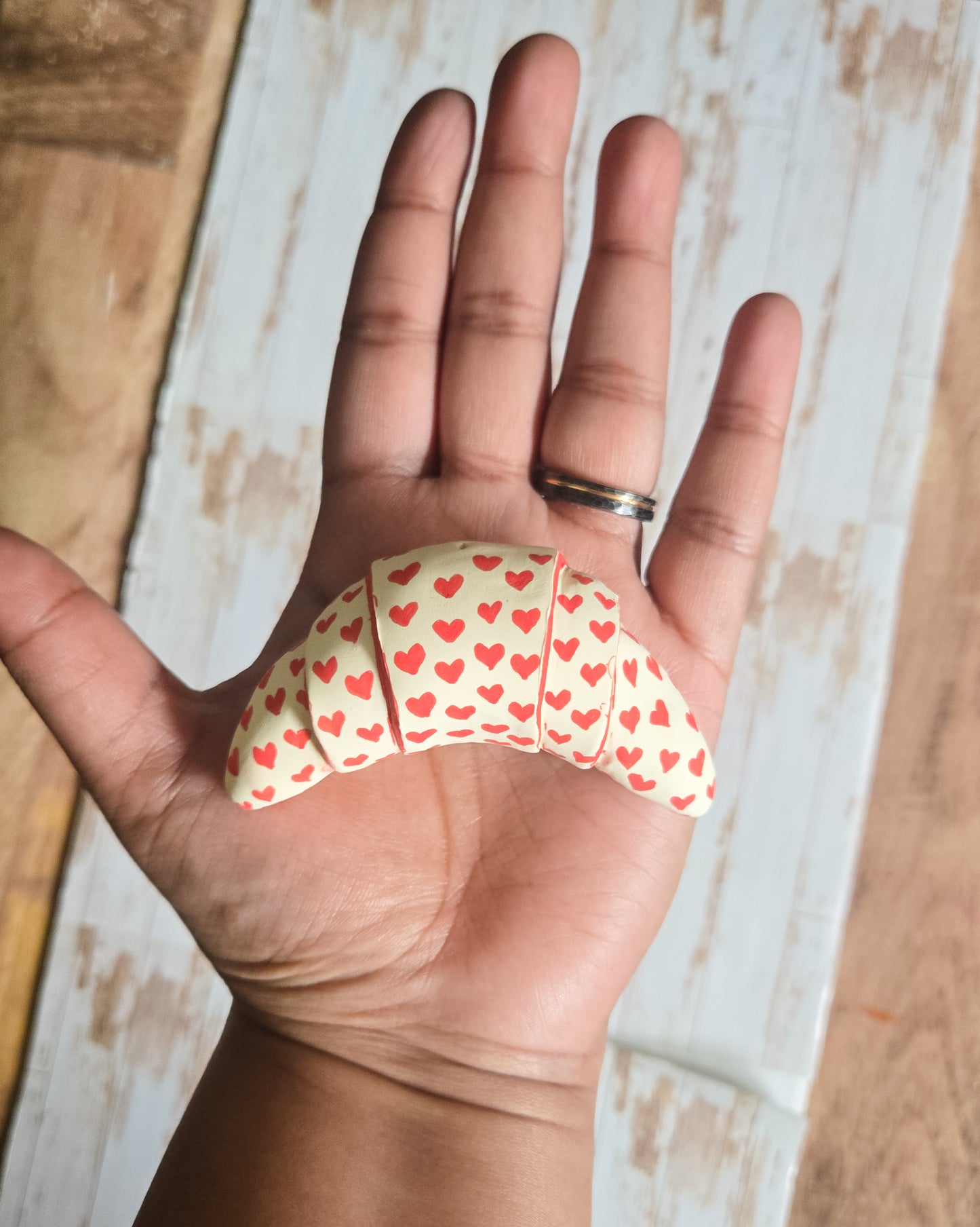 Big Croissant Decor, show piece, conversation starter, paperweight