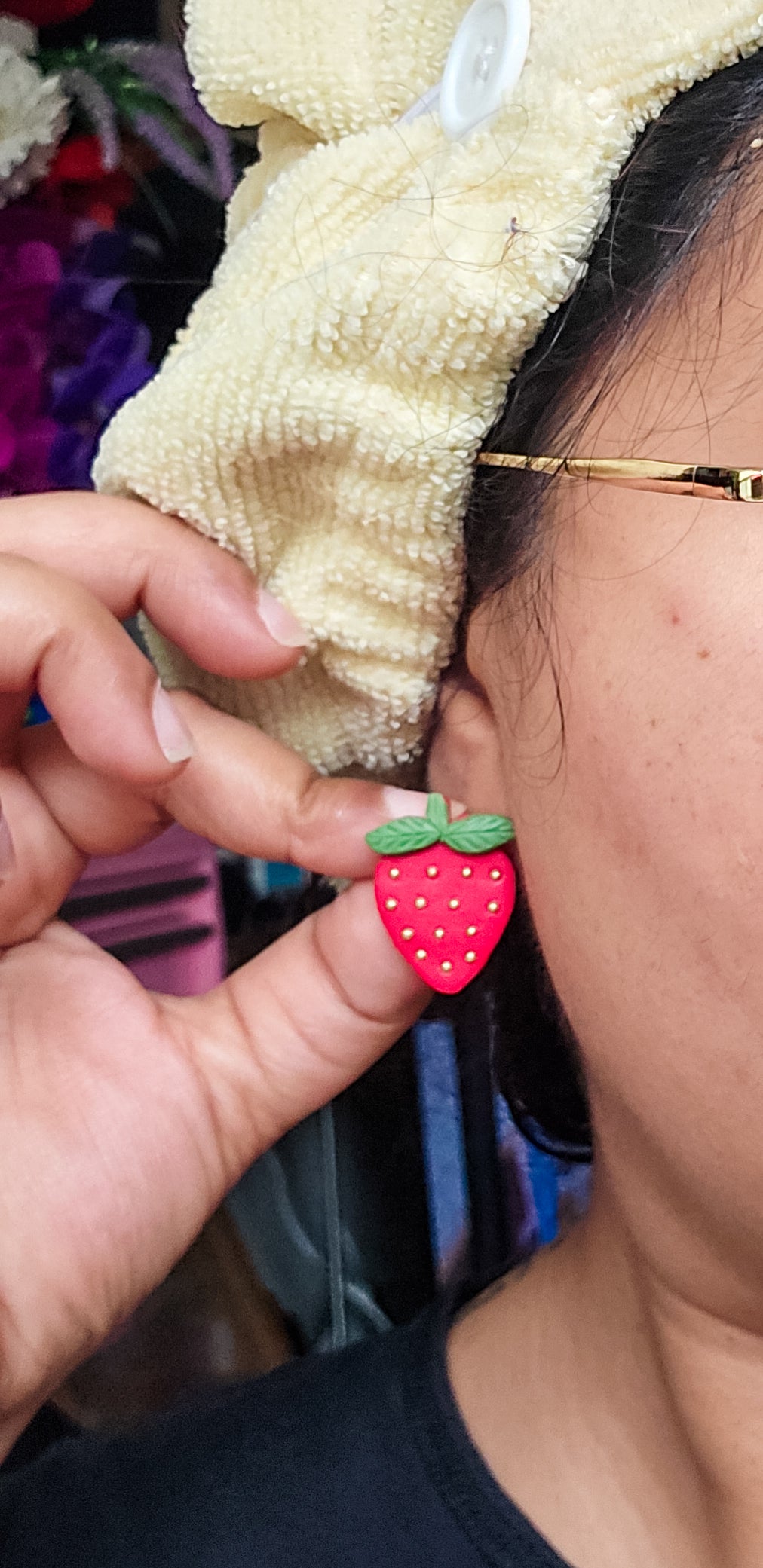 Strawberry Stud Earrings