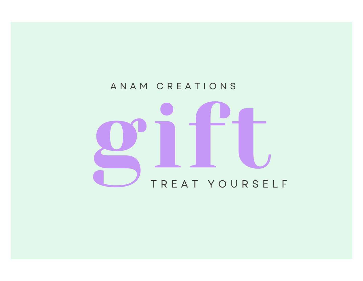 Anam Creations Gift Card