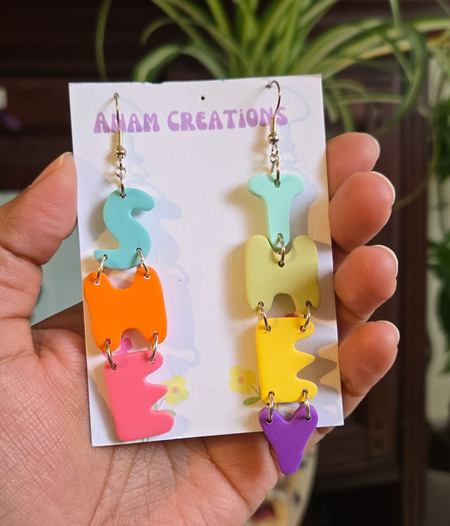 Pronoun Earrings, they/them, he/they, she/they, she/her