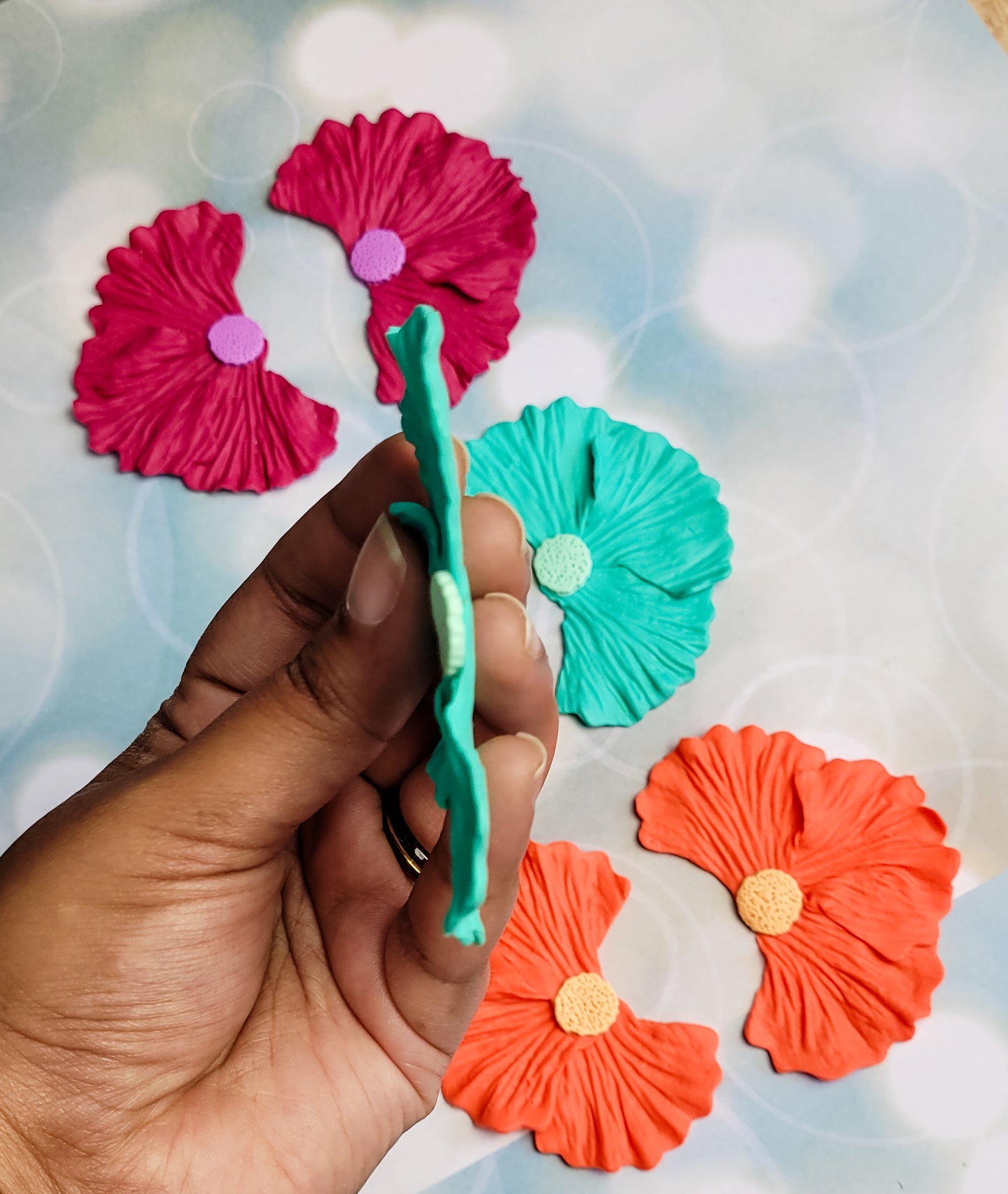 Big Petal Studs