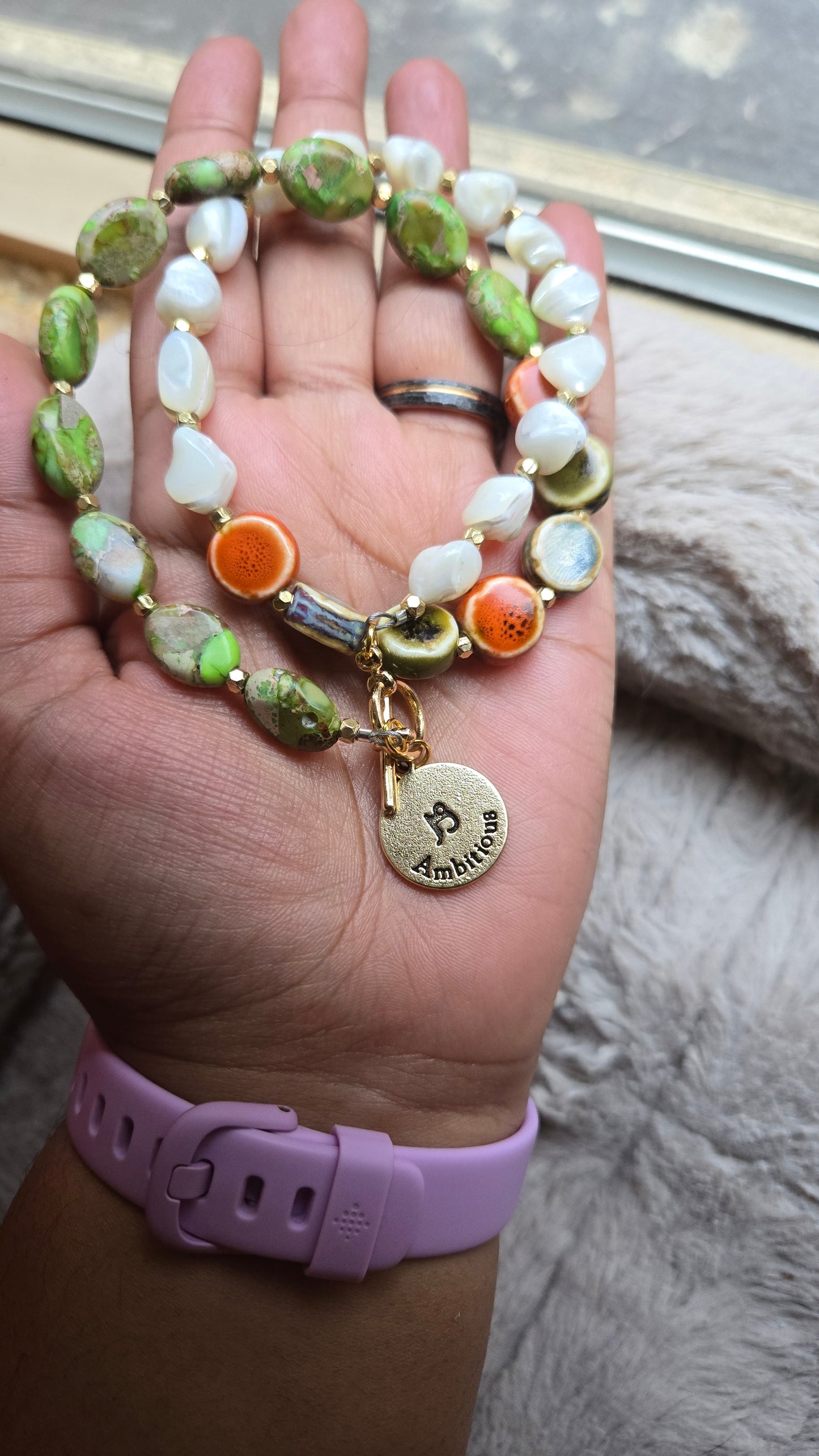Capricorn Necklace, one of a kind, wear it 2 ways (see pics)