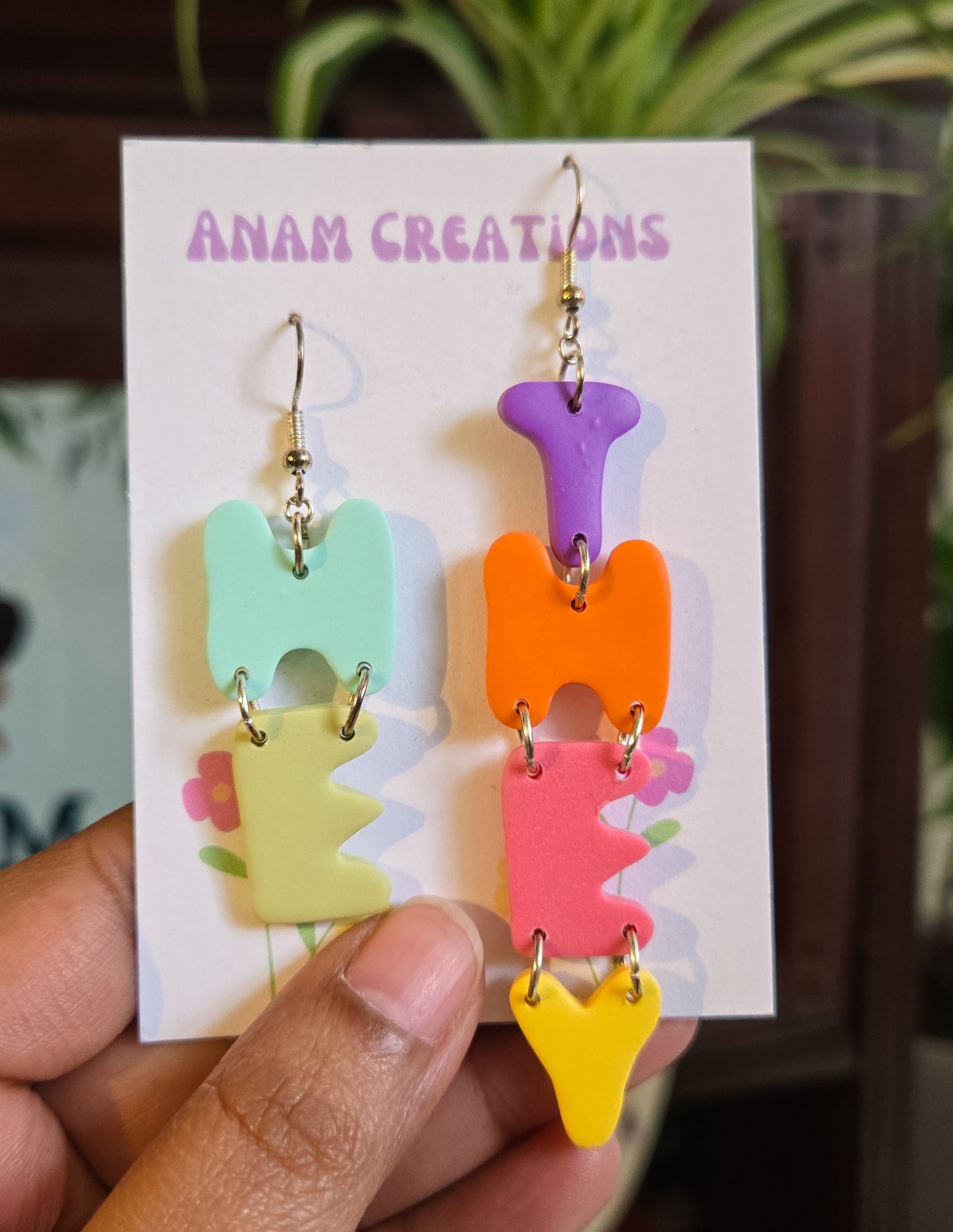 Pronoun Earrings, they/them, he/they, she/they, she/her