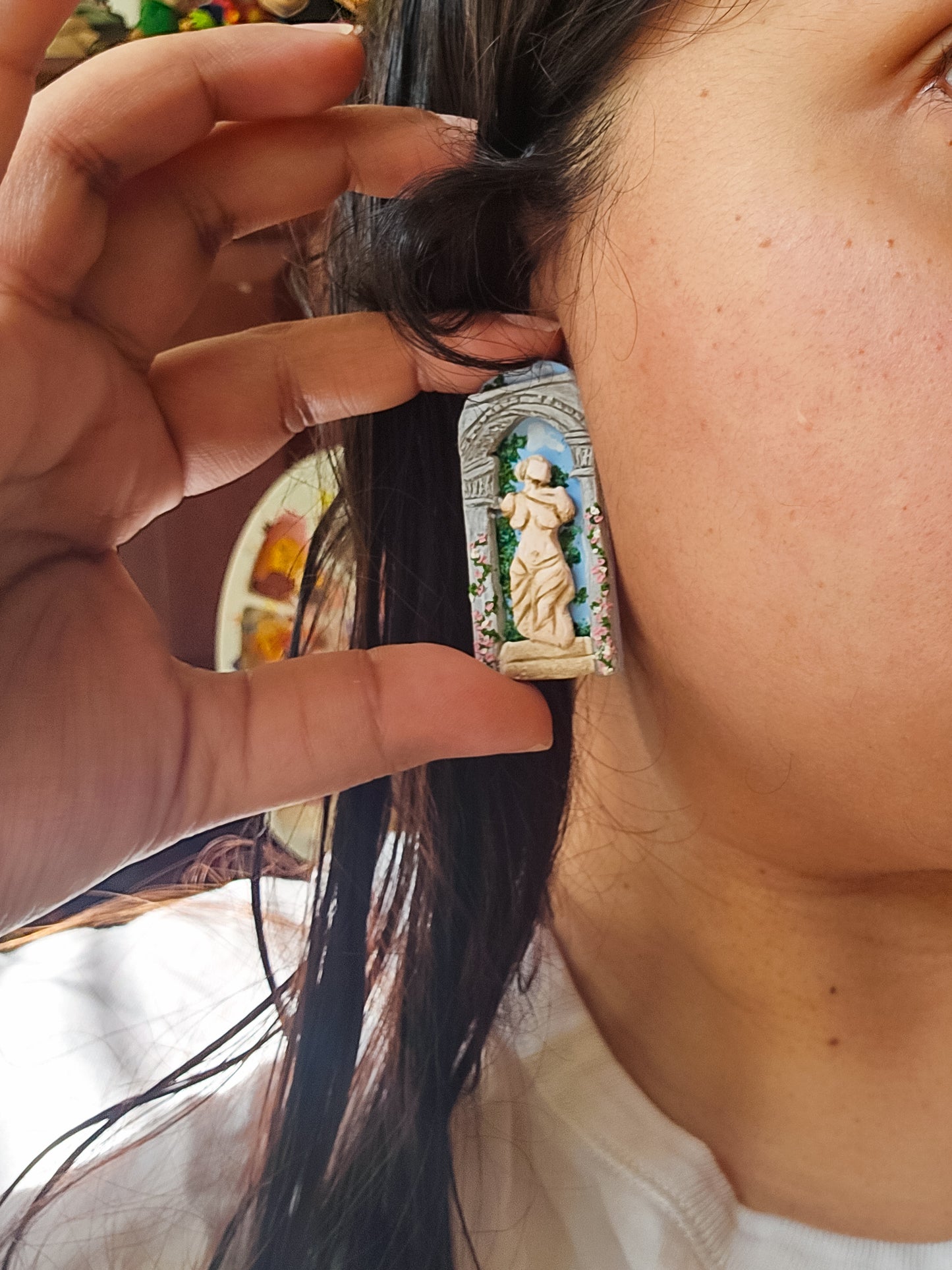 Hidden Goddess Earrings