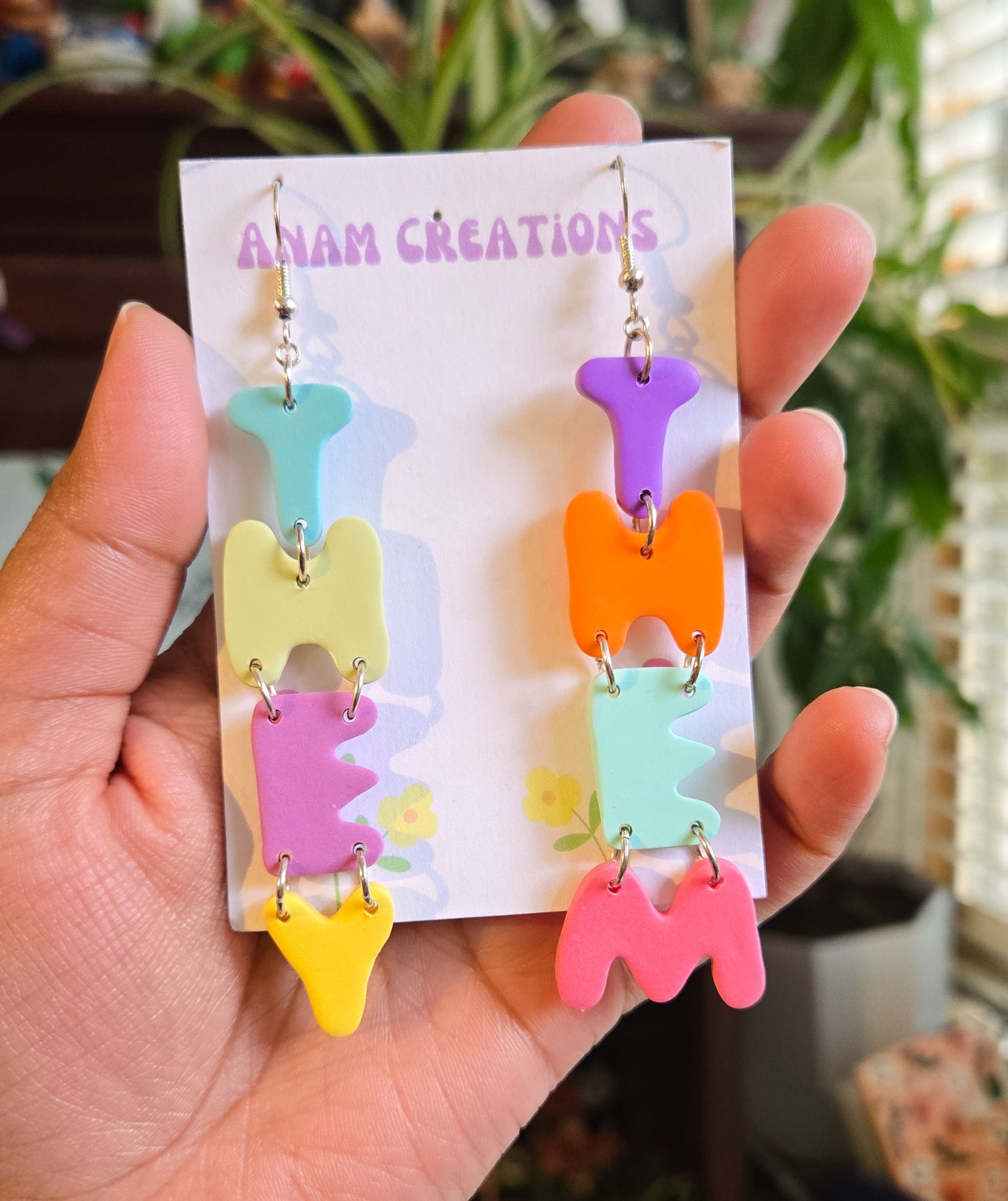 Pronoun Earrings, they/them, he/they, she/they, she/her
