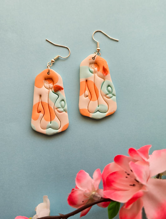 Rose Woman Earrings